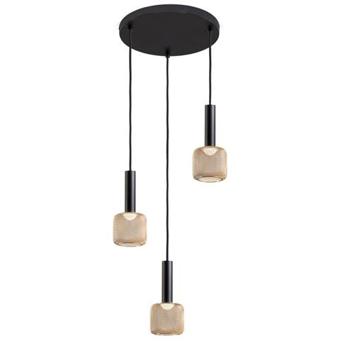 Lampada Sincro 3l, Nero /oro - Foto 1