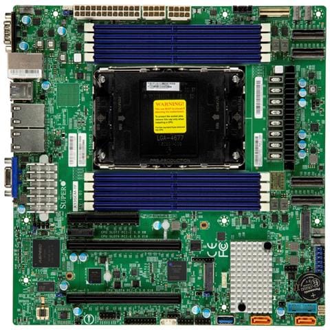 Scheda Madre X12DPL-NT6 Socket LGA 4677 Chipset Intel C741 Micro ATX - Foto 1