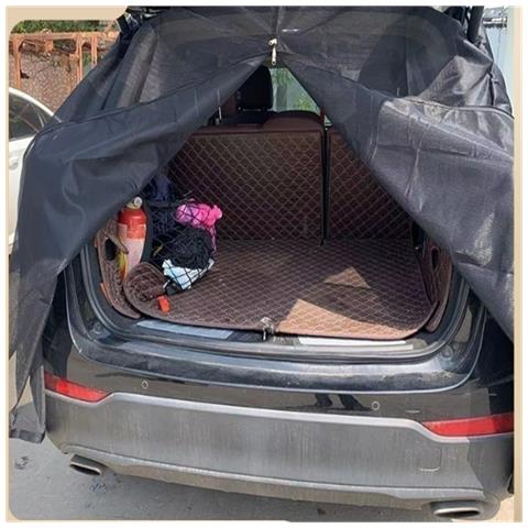 Copertura Del Bagagliaio Della Porta Incernierata Del Portellone Posteriore Della Tenda Per Auto Xl - Foto 1