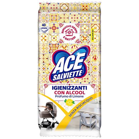 Ace Salviette Igien Sgras 40pz - Foto 1