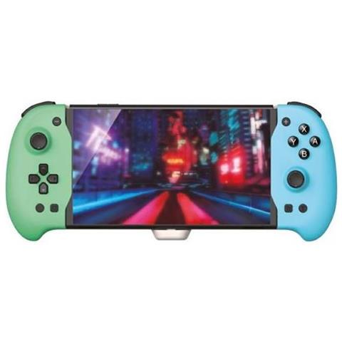 Gamepad per Switch con Interfaccia USB tipo C Colore Verde e Blu - Foto 2