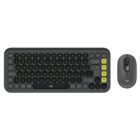 Tastiera e Mouse Wireless 920-013140  (Layout US International) Colore Grafite - Foto 1
