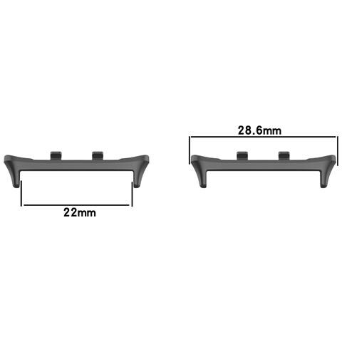 Adattatore Honor Watch5 22mm Black - Foto 2