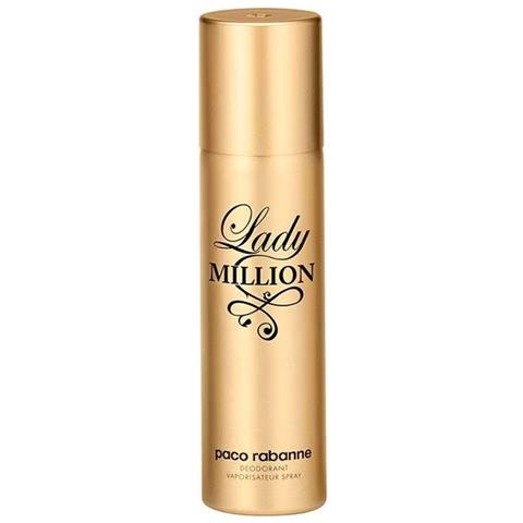 , Lady Million, Floreale, Spray Deodorante, Per Le Donne, 150 Ml - Foto 2