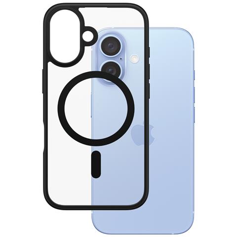 PG HardCase Black MagS iPhone 16 6.1Inch custodia per cellulare Cover Trasparente - Foto 1