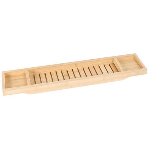 Vassoio Per Bagno Cauca Legno Di Bambù Marrone Chiaro - Foto 2