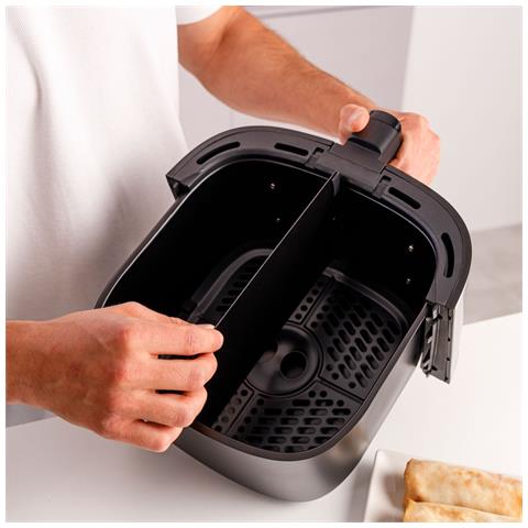 Friggitrice ad Aria Air Fry Digital 7S Wall Potenza 1600W Capacità 6,5L 8 Programmi Touch Screen Grigio /Nero - Foto 8