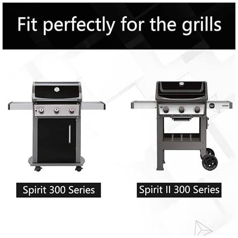 Piastre Riscaldanti Di Ricambio Per Weber Spirit Serie 300 - Argento - Foto 4