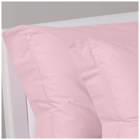Completo Lenzuola In Cotone Colore Rosa Misura Singolo - Foto 5