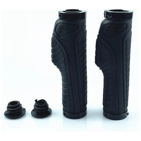 Impugnature Ergonomiche Per Manubrio Bici Con Doppia Chiusura - Black - Foto 1