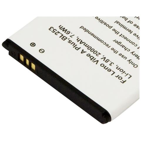 Batteria Per Lenovo A2580 / A2860 / Vibe A Più Li-ion 3.8v 2000mah 7.6 Wh - Foto 3