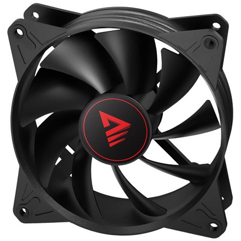 BLADE sistema di raffreddamento per computer Case per computer Ventilatore 12 cm Nero 1 pz - Foto 1