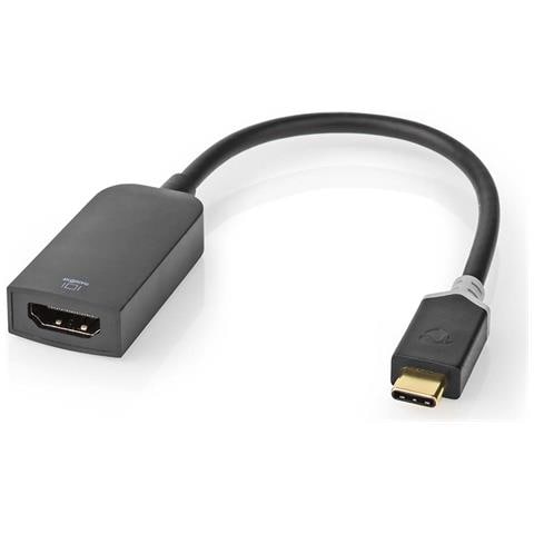 Adattatore Da Usb 3.2 Gen 1 Usb-c Maschio A Hdmi Femmina 4k 60hz 0,2 M, Nero - Foto 1