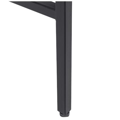 Scrivania Arthur A 2 Cassetti In Legno E Nero - Foto 8