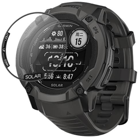 Pellicola Protettiva Curva 3d Per Garmin Instinct 2x - Confezione Da 2 - Foto 2