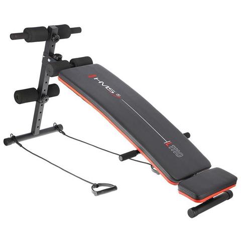 L1110 Panca di allenamento con peso regolabile Sedile regolabile Casa Nero - Foto 1