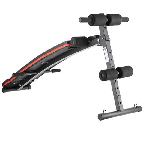 L1110 Panca di allenamento con peso regolabile Sedile regolabile Casa Nero - Foto 8