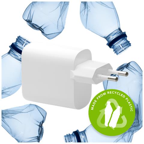 CH30EUWH7123 Caricabatterie per dispositivi mobili Universale Bianco AC Ricarica rapida Interno - Foto 6