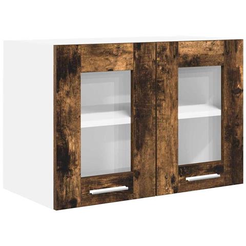 Armadio pensile con porta Riga Rovere fumé 60 x 31 x 40 cm - Foto 1