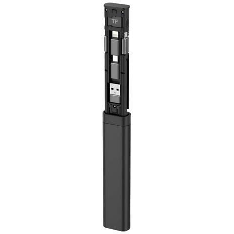 Hub 9 In 1 Con Lettore Schede E Cavo Usb-c A Usb-c 65w Ultra Pratico, Nero - Foto 1