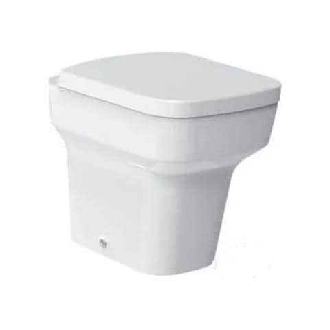 Wc A Pavimento   Tesi Design Bianco Art. T3267 Con Sedile Normale - Bianco Senza Sedile A Magazzino - Foto 1