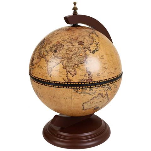 Portabottiglie Globo Marrone 38x33x48h - Foto 1