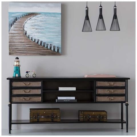 Salvadanaio Faro In Metallo Blu 13,5x12x30h - Foto 2