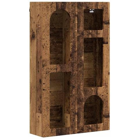 Armadio pensile con lo scaffale Legno vecchio 59 x 20 x 100 cm - Foto 1