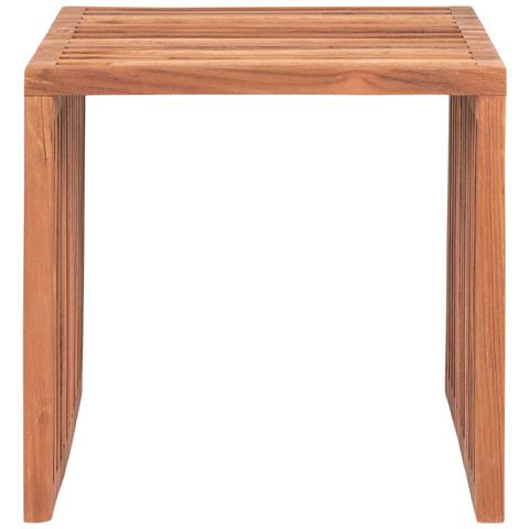 Tavolino Pego In Legno Di Teak Naturale 40x40x40 Cm - Foto 2