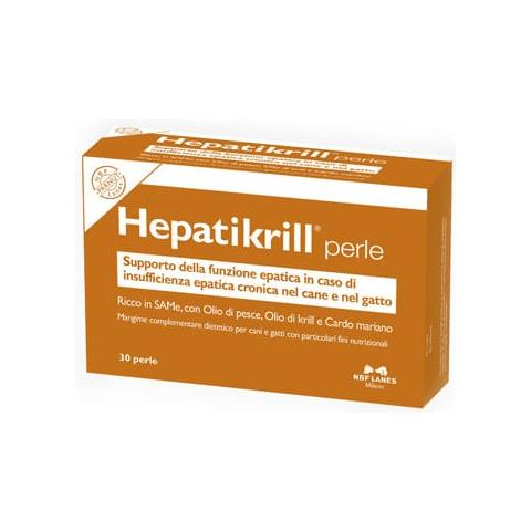 Hepatikrill Cani e Gatti Blister 30 Perle - Foto 1