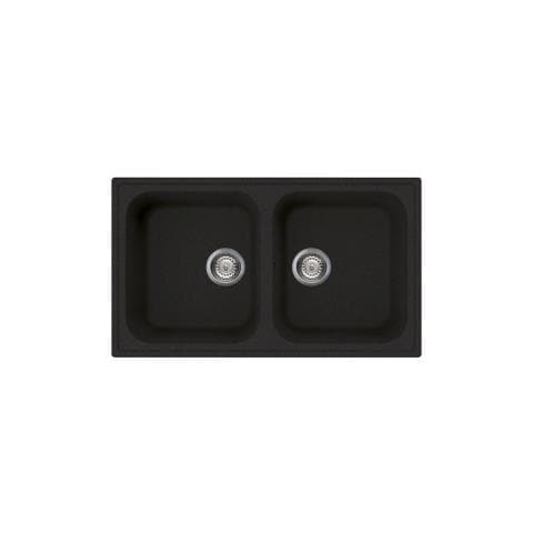 Serie Rigae LZ862A2 Lavello da Incasso 2 Vasche Colore Antracite - Foto 1
