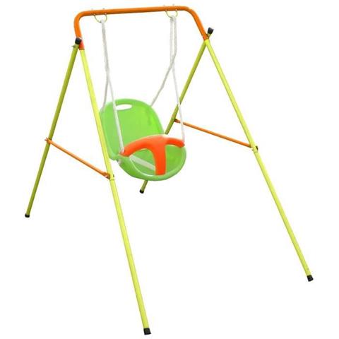 Set Altalena Bimbi Emma Funny 94x145x120 Cm Acciaio J-10153p9 - Foto 6