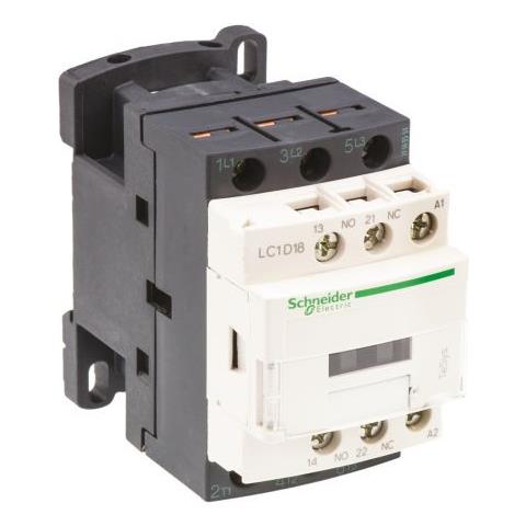 Contattore Tesys Lc1d 3p 18a 24vac Lc1d18b7 - Foto 1