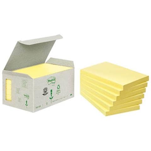 Nota Adesiva, Memo 127 Mm X 76 Mm Giallo 600 Foglio - Foto 1