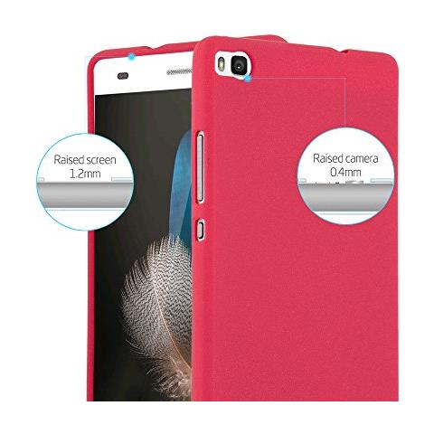 Custodia Compatibile Con Huawei P8 Lite 2015 In Frost Rosso - Coperchio Protettivo In Silicone Tpu Flessibile - Foto 2