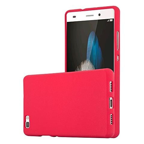 Custodia Compatibile Con Huawei P8 Lite 2015 In Frost Rosso - Coperchio Protettivo In Silicone Tpu Flessibile - Foto 1