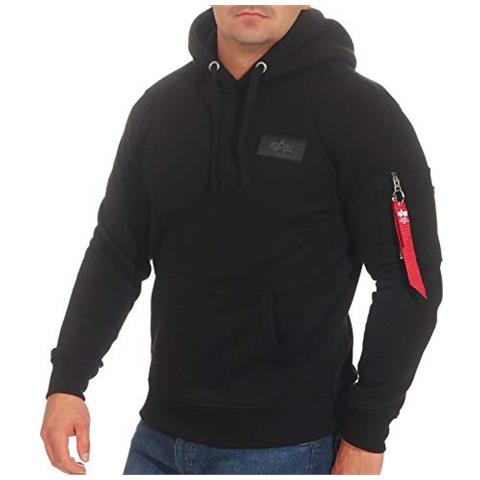 Precedente Stampa Hoody Maglia Di Tuta, Negro, Xl Uomo - Foto 2