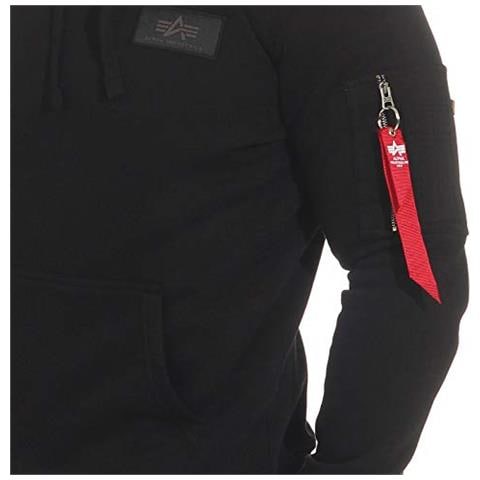 Precedente Stampa Hoody Maglia Di Tuta, Negro, Xl Uomo - Foto 5