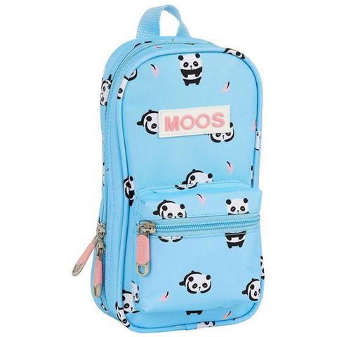 MOOS - Astuccio Zaino Moos Cat Forest Panda Azzurro Chiaro (33 Pezzi) -  ePRICE