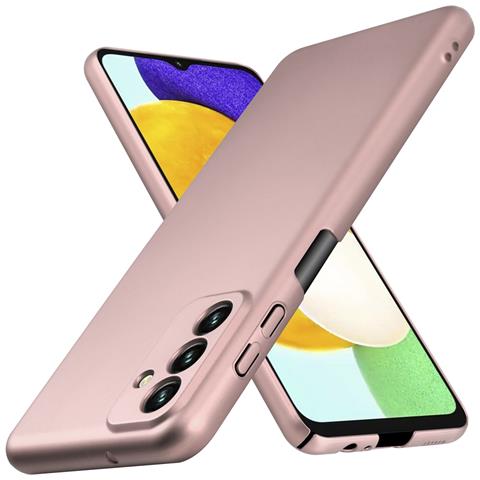 Cadorabo Custodia Compatibile Con Samsung Galaxy A13 5g In Oro Rosa Metallo - Hard Case Coperchio Protettivo In Look Metallico Contro I Graffi E Gli Urti - Foto 1