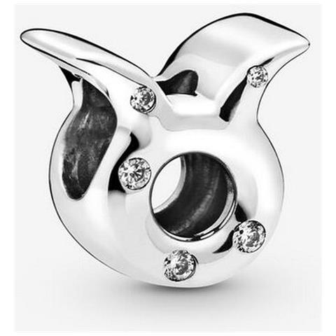 Charm Dello Zodiaco Toro Scintillante - Foto 1