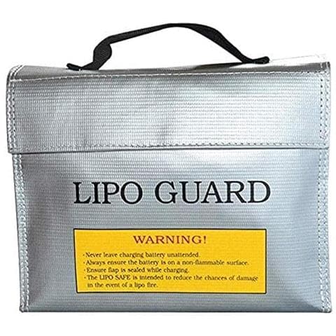 Bag Borsa Ignifuga Ideale Per Caricare Batterie Lipo Resistente Al Fuoco (misura Mm 240 X 64 X 180) - Foto 1