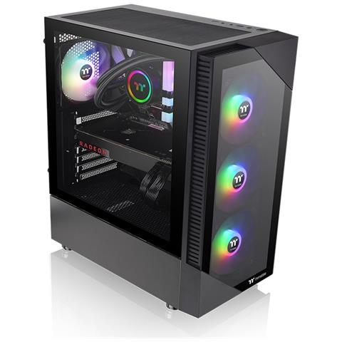 View 200 TG ARGB Midi Tower Nero - Foto 6