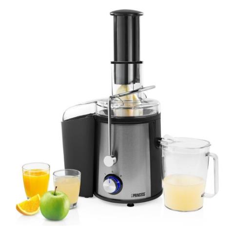 Spremiagrumi Elettrico 203040 Juice Extractor da 0.7 Litri Potenza 1200 W Colore Nero / Acciaio Inox - Foto 5