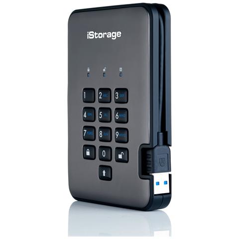 diskAshur PRO2 disco rigido esterno 2 TB USB tipo A 3.2 Gen 1 (3.1 Gen 1) Nero - Foto 2
