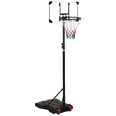 Supporto Per Pallacanestro Trasparente 216-250 Cm Policarbonato - Foto 1