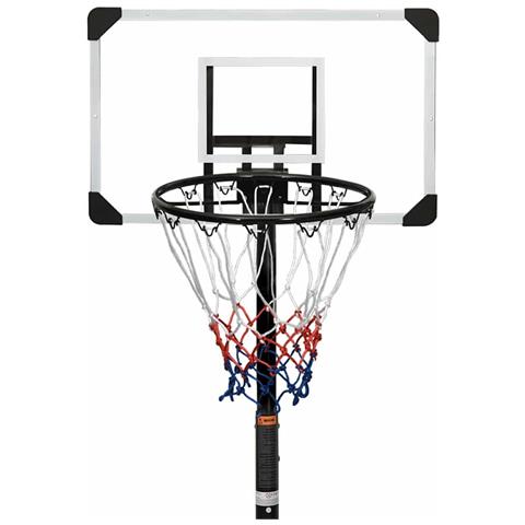 Supporto Per Pallacanestro Trasparente 216-250 Cm Policarbonato - Foto 10