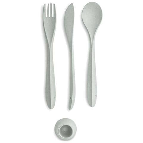 Tulip Cutlery Set 4pcs. - Organic Grey - Foto 1