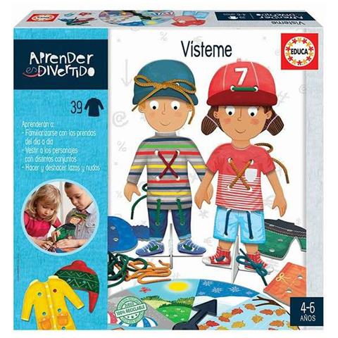 Gioco tivo Aprender Es Divertido: Vísteme 46 Pezzi - Foto 1