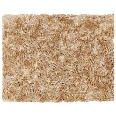 Coperta Pelliccia Sintetica Marrone Chiaro 150 X 200 Cm Delice - Foto 2